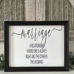 Marriage Wall Decor